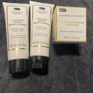 B-pure Collagen Gentle Cream Cleanser/B-pure collagen nourishing moisturizer